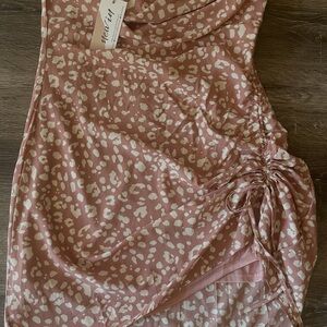 Pink and White summer dress